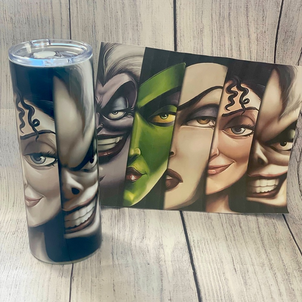 Disney Villians Tumbler